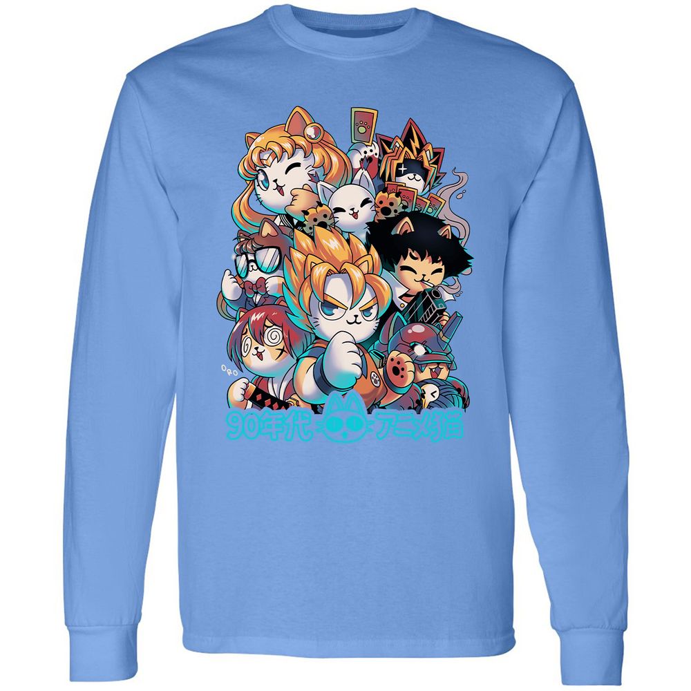 Long Sleeve T-Shirt - AYKZNYGT - Carolina Blue - 12