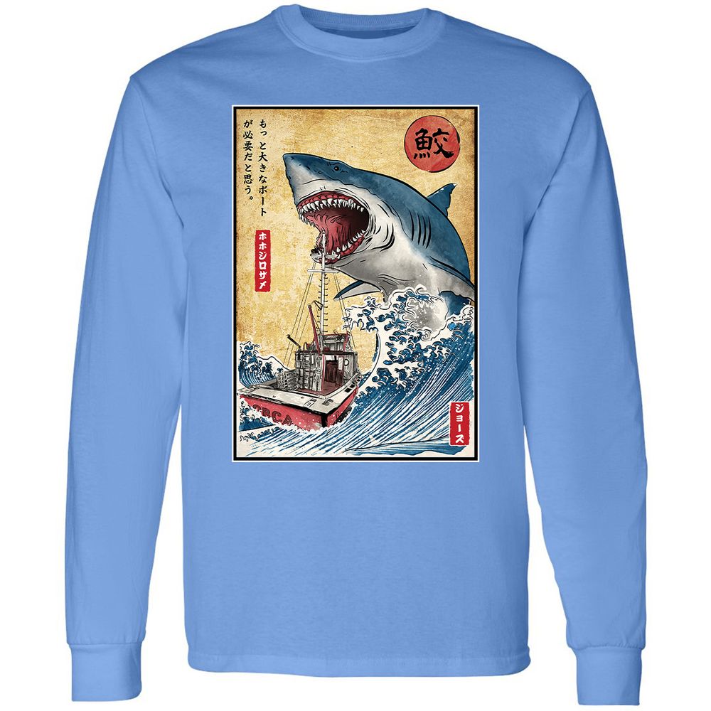 Long Sleeve T-Shirt - 1WSCMDT2 - Carolina Blue - 12