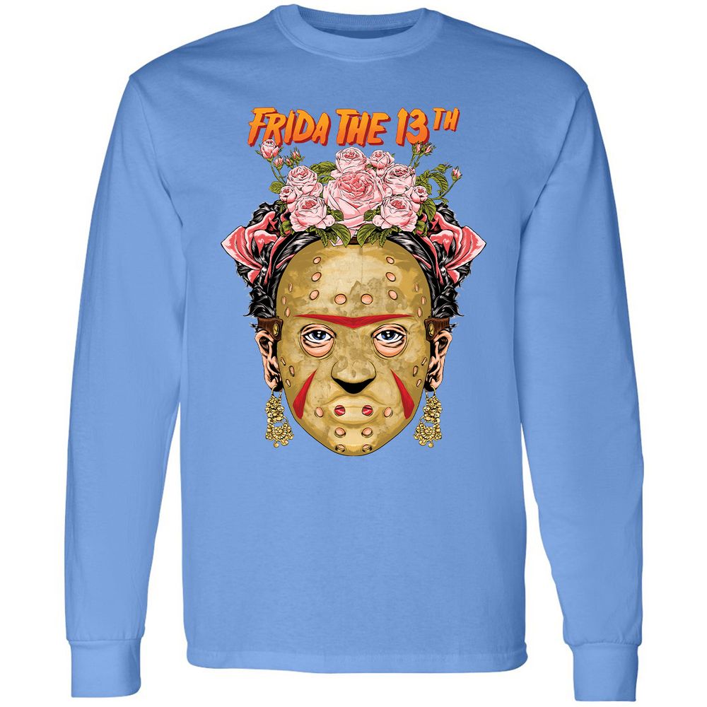 Long Sleeve T-Shirt - E8UF15Z5 - Carolina Blue - 12