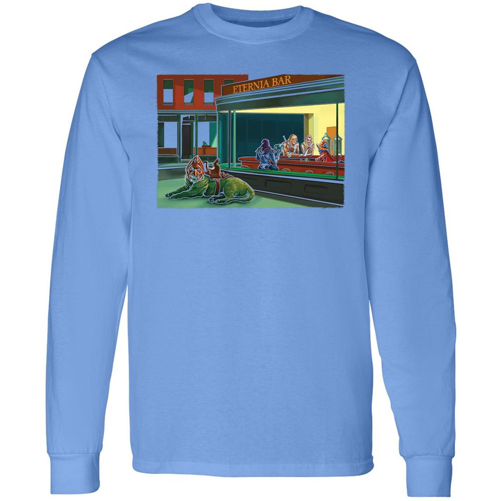 Long Sleeve T-Shirt - VPTVQN7L - Carolina Blue - 12