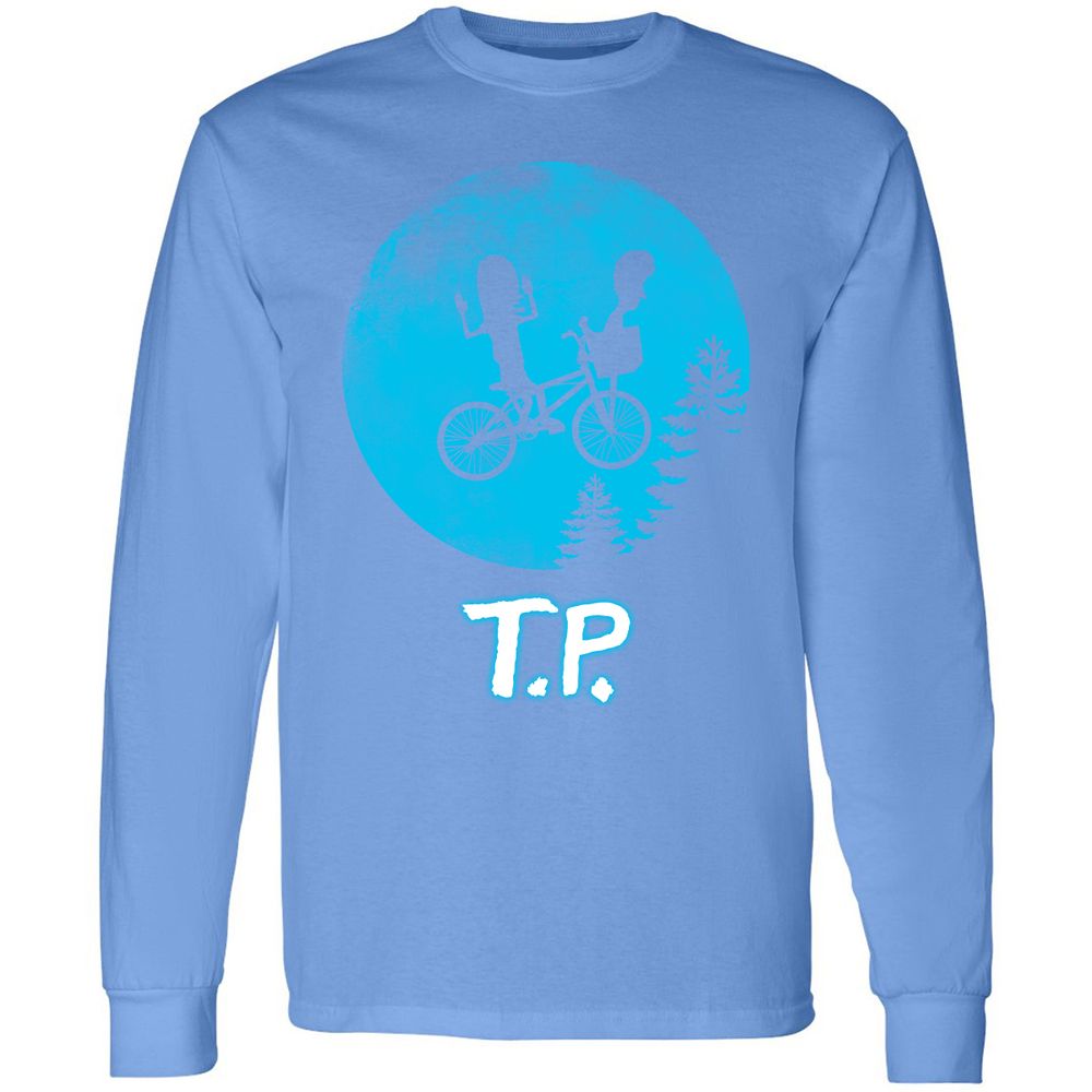 Long Sleeve T-Shirt - 7E2QKVHR - Carolina Blue - 12