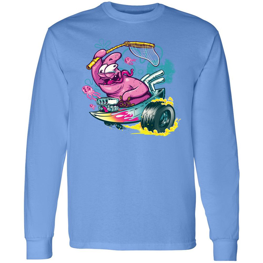 Long Sleeve T-Shirt - KHMKUNBZ - Carolina Blue - 12