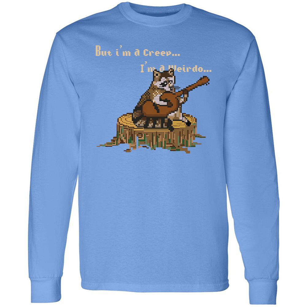 Long Sleeve T-Shirt - U6PBYVK5 - Carolina Blue - 12