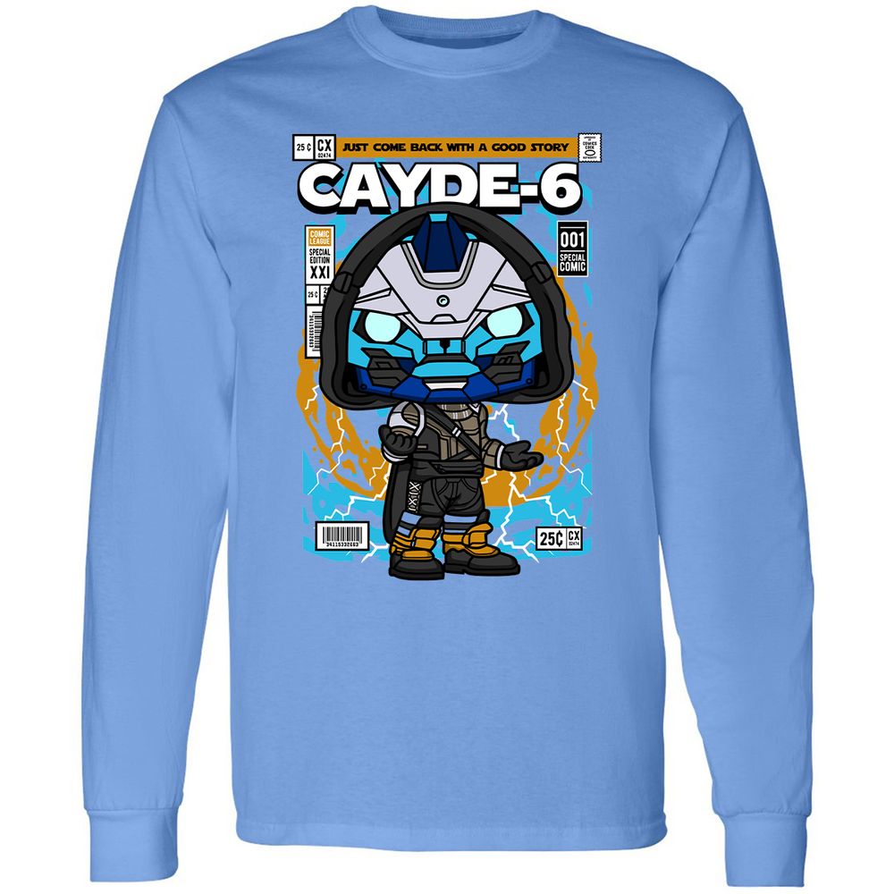 Long Sleeve T-Shirt - 84EP2FNF - Carolina Blue - 12