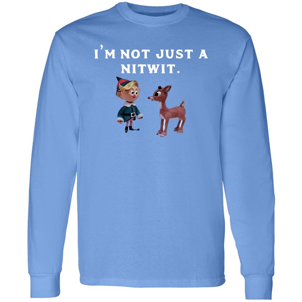 Long Sleeve T-Shirt - C7Q1RBLQ - Carolina Blue - 12
