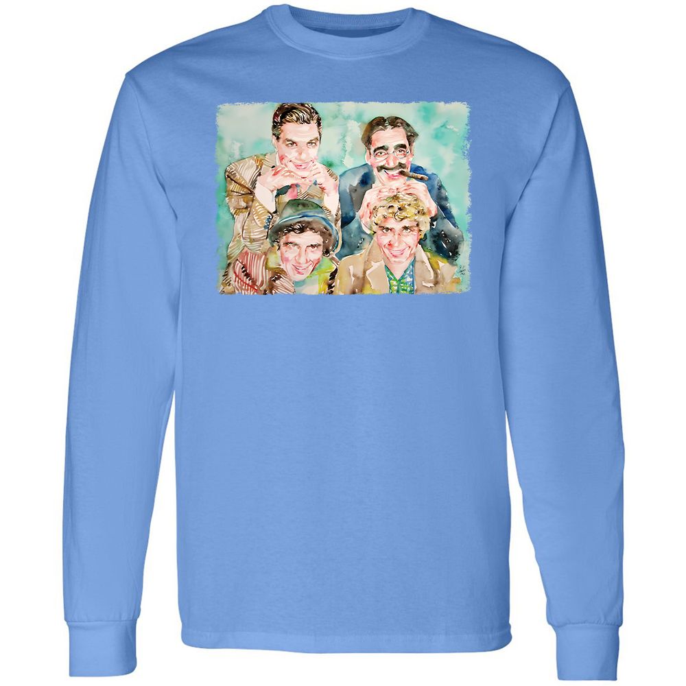Long Sleeve T-Shirt - 7ZBRRSJX - Carolina Blue - 12