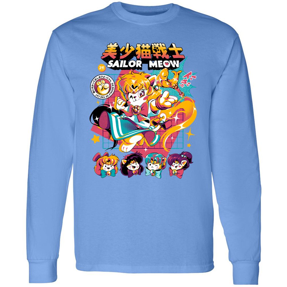 Long Sleeve T-Shirt - 3NFUD4CA - Carolina Blue - 12