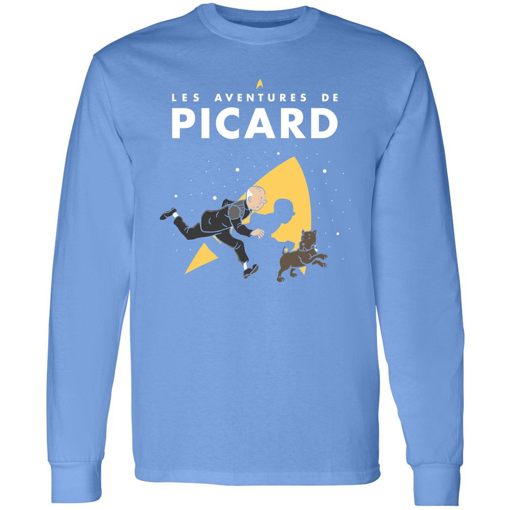 Long Sleeve T-Shirt - 9V8HVB7N - Carolina Blue - 12