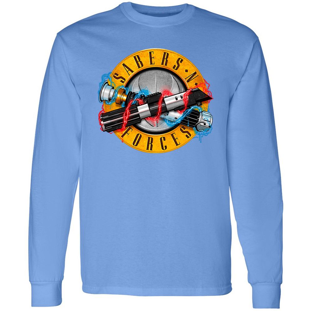 Long Sleeve T-Shirt - KDARRJ77 - Carolina Blue - 12