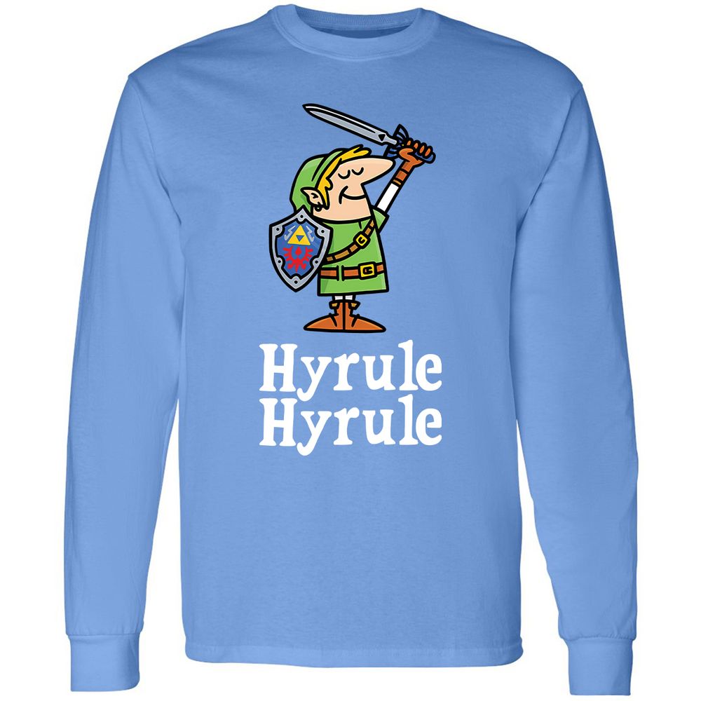 Long Sleeve T-Shirt - WWSKGG2Y - Carolina Blue - 12