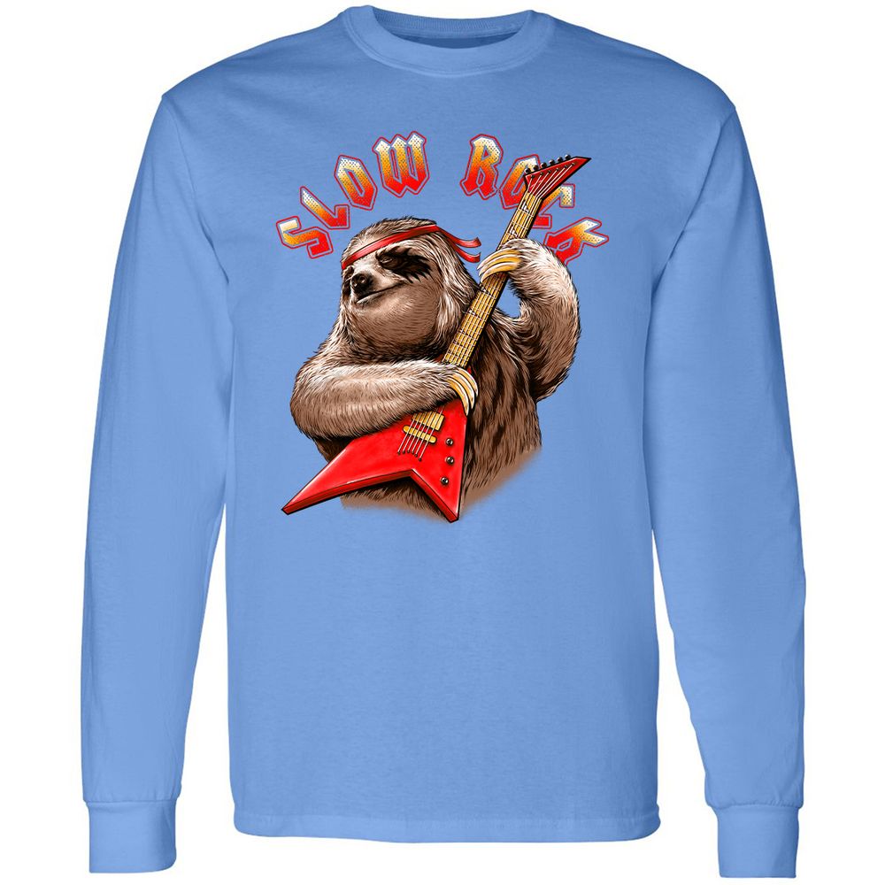 Long Sleeve T-Shirt - AHXZYK5X - Carolina Blue - 12
