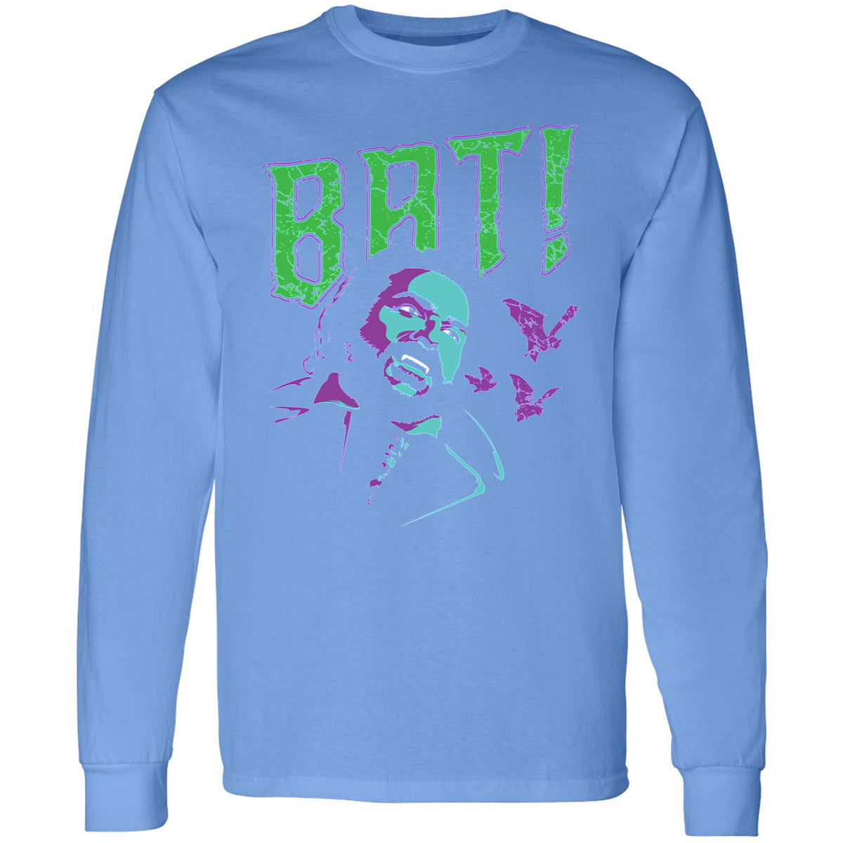 Long Sleeve T-Shirt - PUNQ88J3 - Carolina Blue - 12