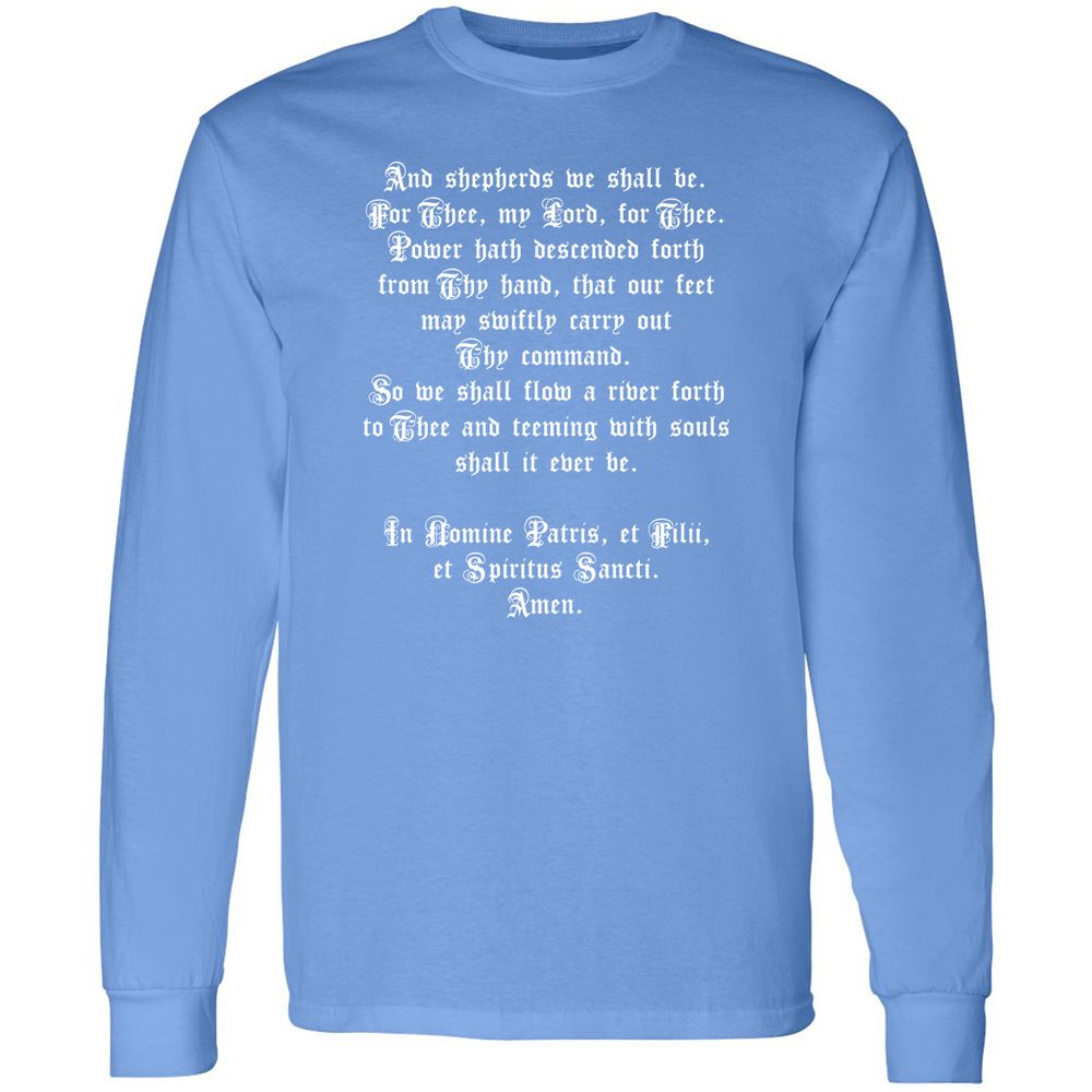 Long Sleeve T-Shirt - 56D5BQ6J - Carolina Blue - 12