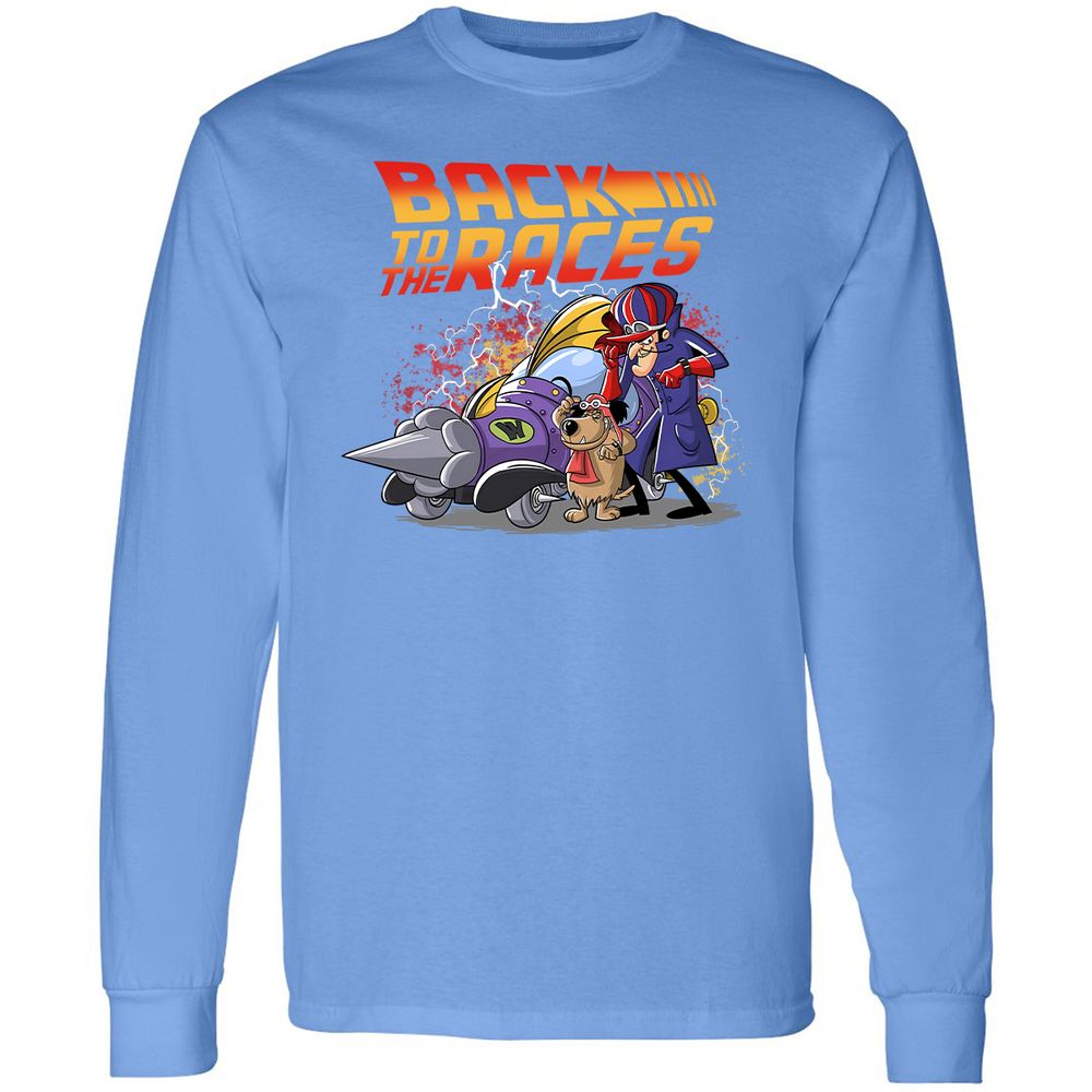 Long Sleeve T-Shirt - D3HXF7R8 - Carolina Blue - 12