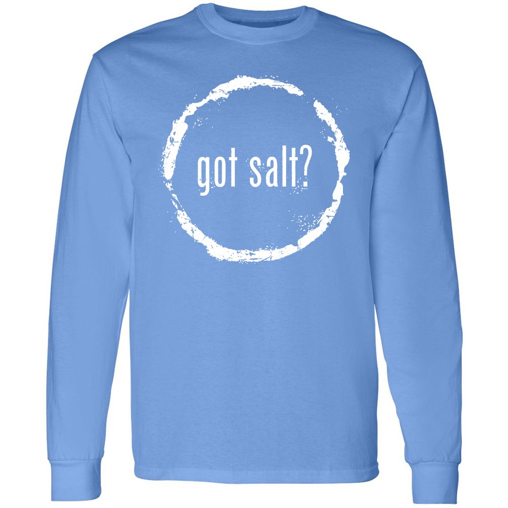 Long Sleeve T-Shirt - LBZPVRQ3 - Carolina Blue - 12