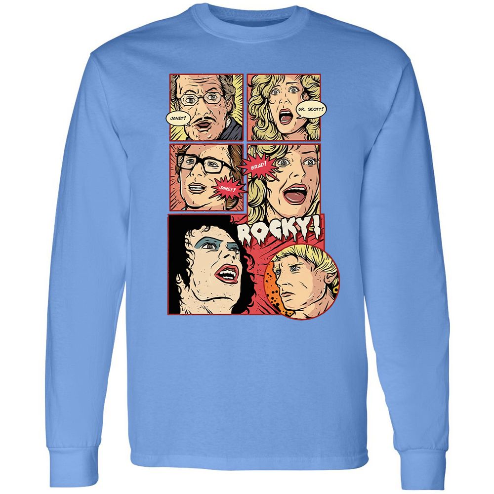 Long Sleeve T-Shirt - 3WSV7G8C - Carolina Blue - 12