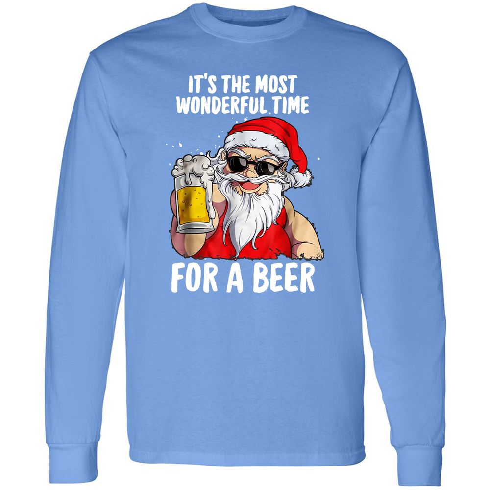Long Sleeve T-Shirt - 7E317G4N - Carolina Blue - 12