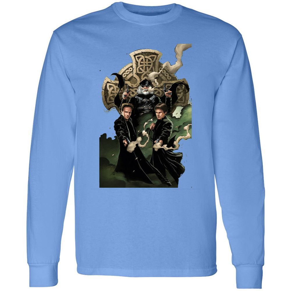 Long Sleeve T-Shirt - RHQTGT3P - Carolina Blue - 12