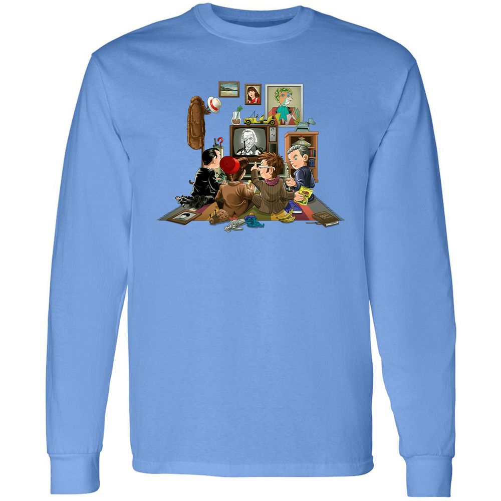 Long Sleeve T-Shirt - FLRAGF65 - Carolina Blue - 12