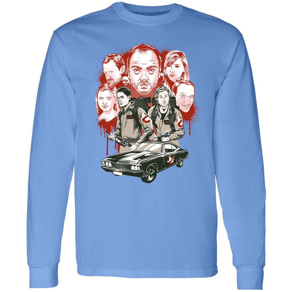 Long Sleeve T-Shirt - 56VHR878 - Carolina Blue - 12