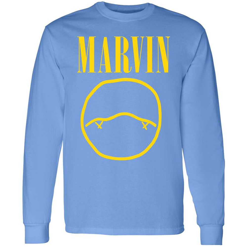 Long Sleeve T-Shirt - TPQQV14U - Carolina Blue - 12