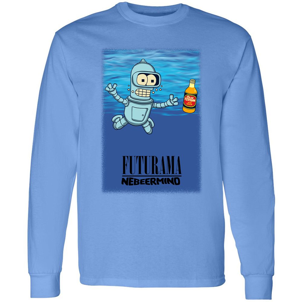 Long Sleeve T-Shirt - VRD6GTYP - Carolina Blue - 12