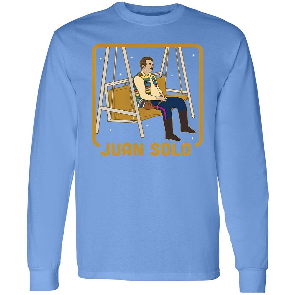 Long Sleeve T-Shirt - T4UP7Z6J - Carolina Blue - 12