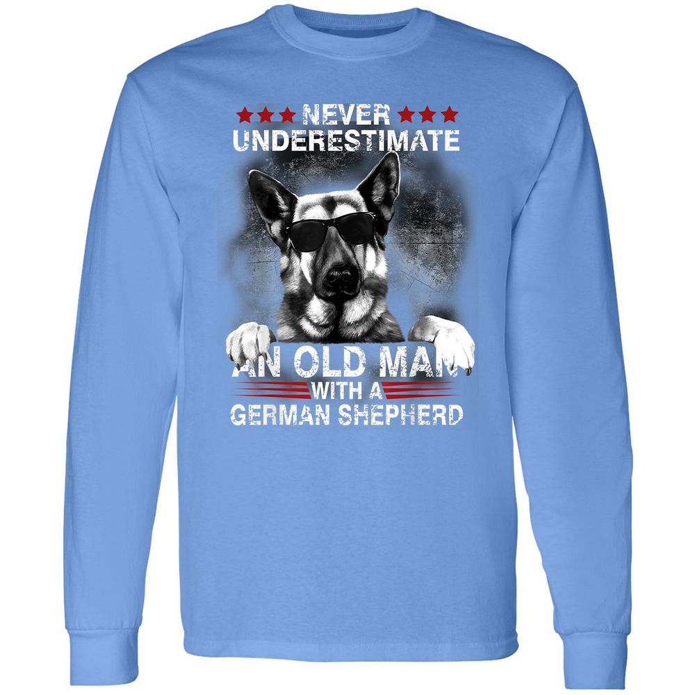 Long Sleeve T-Shirt - Z4V6BKNJ - Carolina Blue - 12