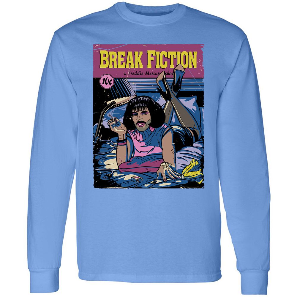 Long Sleeve T-Shirt - FARCC7UP - Carolina Blue - 12
