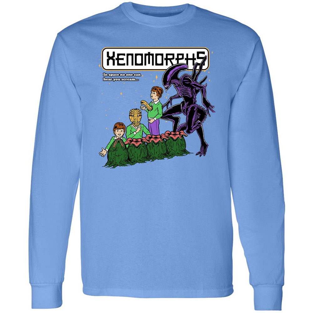 Long Sleeve T-Shirt - VRVXW8ZS - Carolina Blue - 12
