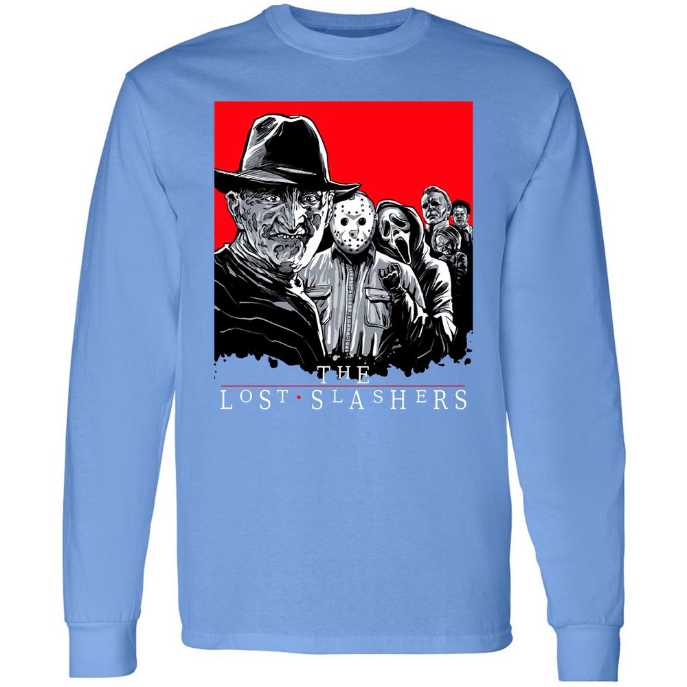 Long Sleeve T-Shirt - JGWVGPFE - Carolina Blue - 12