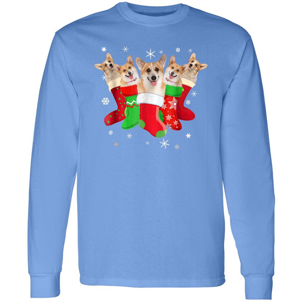 Long Sleeve T-Shirt - 1DFK3GPN - Carolina Blue - 12