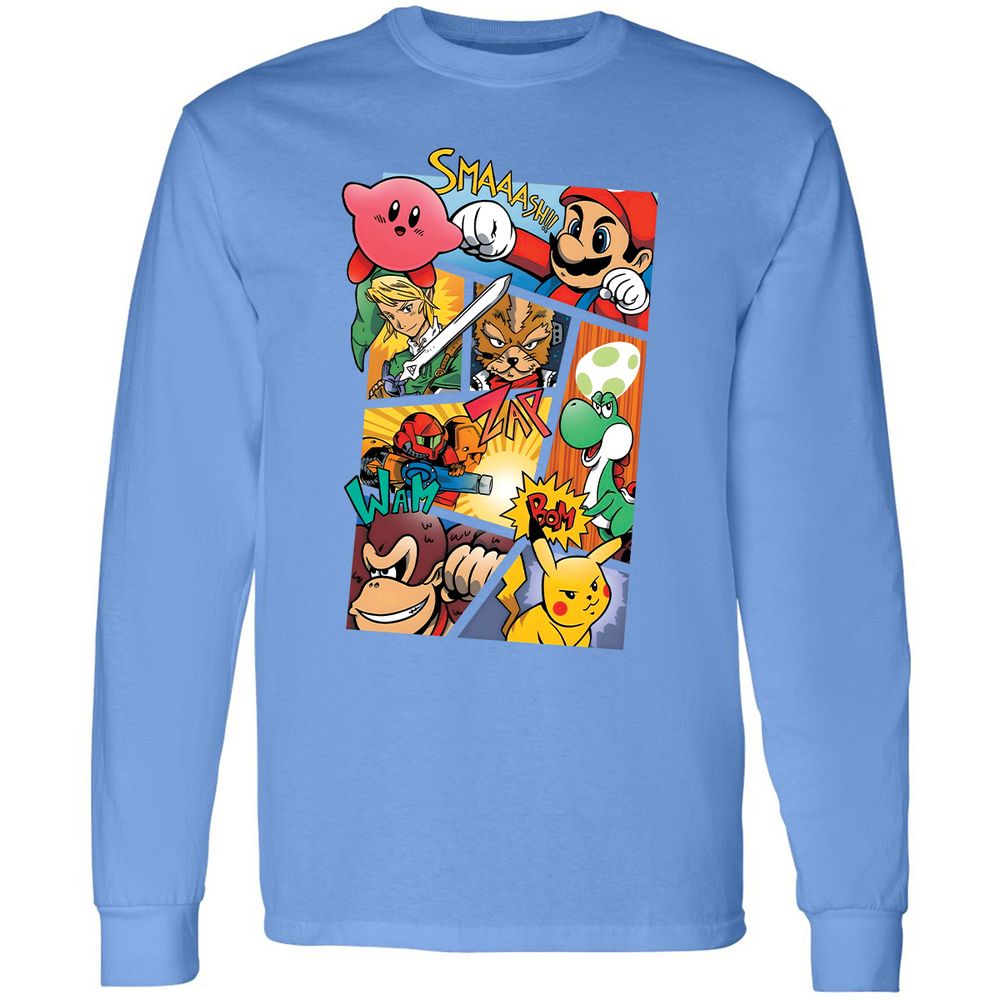 Long Sleeve T-Shirt - 7UTEJR31 - Carolina Blue - 12
