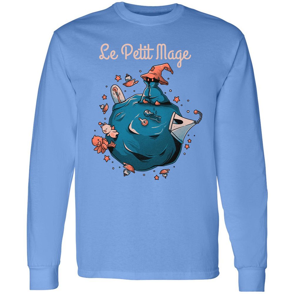 Long Sleeve T-Shirt - KYVP9TT8 - Carolina Blue - 12
