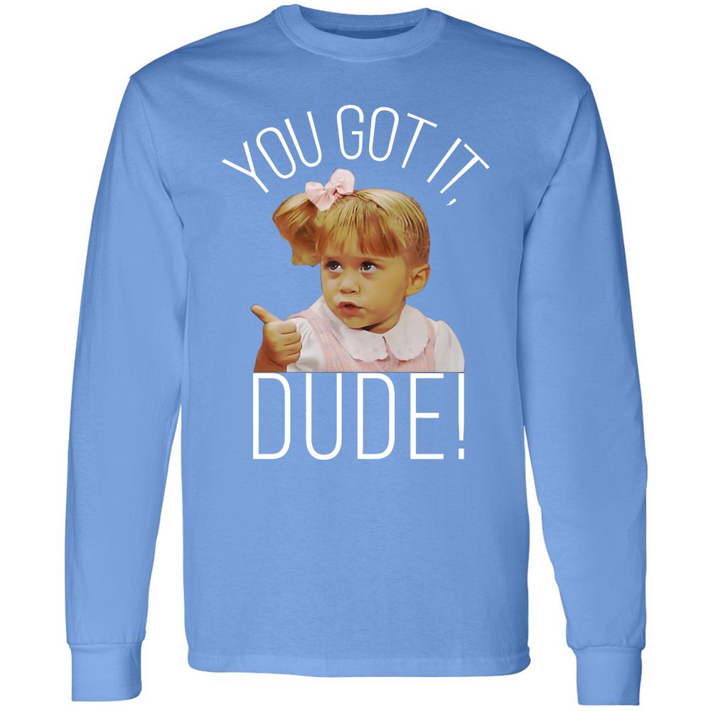 Long Sleeve T-Shirt - SGBY6AL7 - Carolina Blue - 12