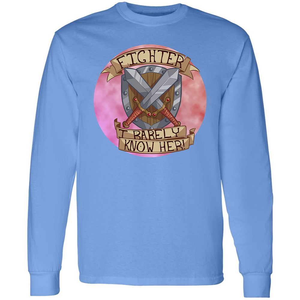 Long Sleeve T-Shirt - HF5ZFBT2 - Carolina Blue - 12