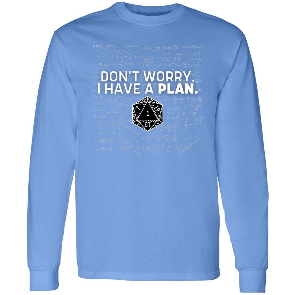 Long Sleeve T-Shirt - K6F5ABZL - Carolina Blue - 12