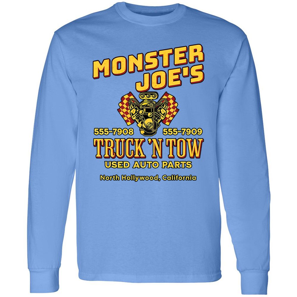 Long Sleeve T-Shirt - HH9ZJVM1 - Carolina Blue - 12