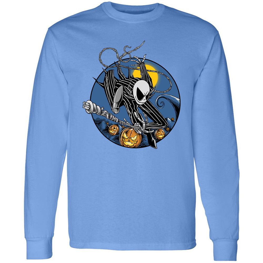 Long Sleeve T-Shirt - 9VAAEVT4 - Carolina Blue - 12