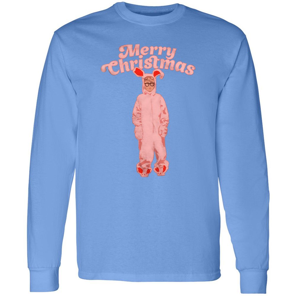 Long Sleeve T-Shirt - 73Q3SBZD - Carolina Blue - 12