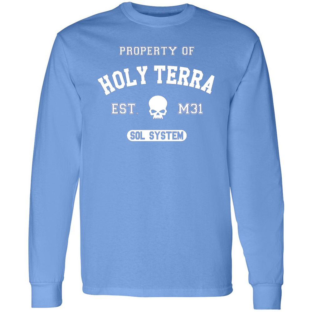 Long Sleeve T-Shirt - 7714S7HW - Carolina Blue - 12