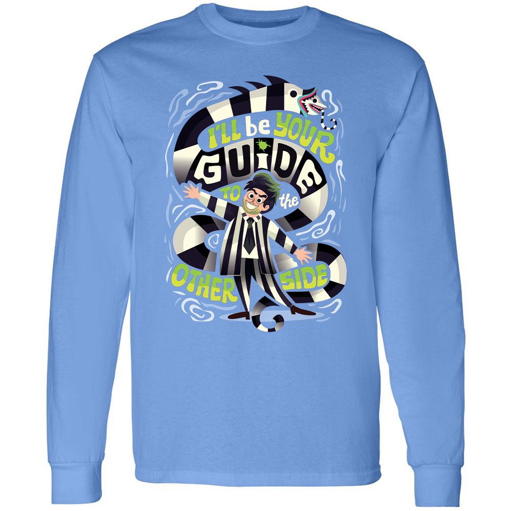 Long Sleeve T-Shirt - 8E2D2UY3 - Carolina Blue - 12