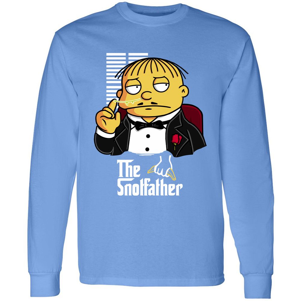 Long Sleeve T-Shirt - PTTZEYJ6 - Carolina Blue - 12