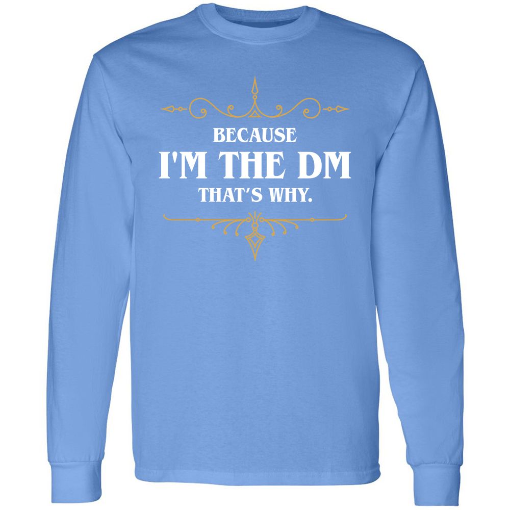 Long Sleeve T-Shirt - TVKRVECS - Carolina Blue - 12