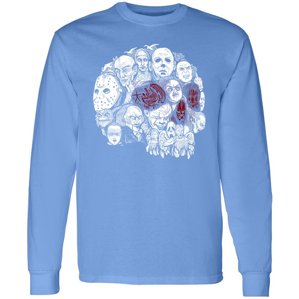Long Sleeve T-Shirt - 4YSSDGL5 - Carolina Blue - 12