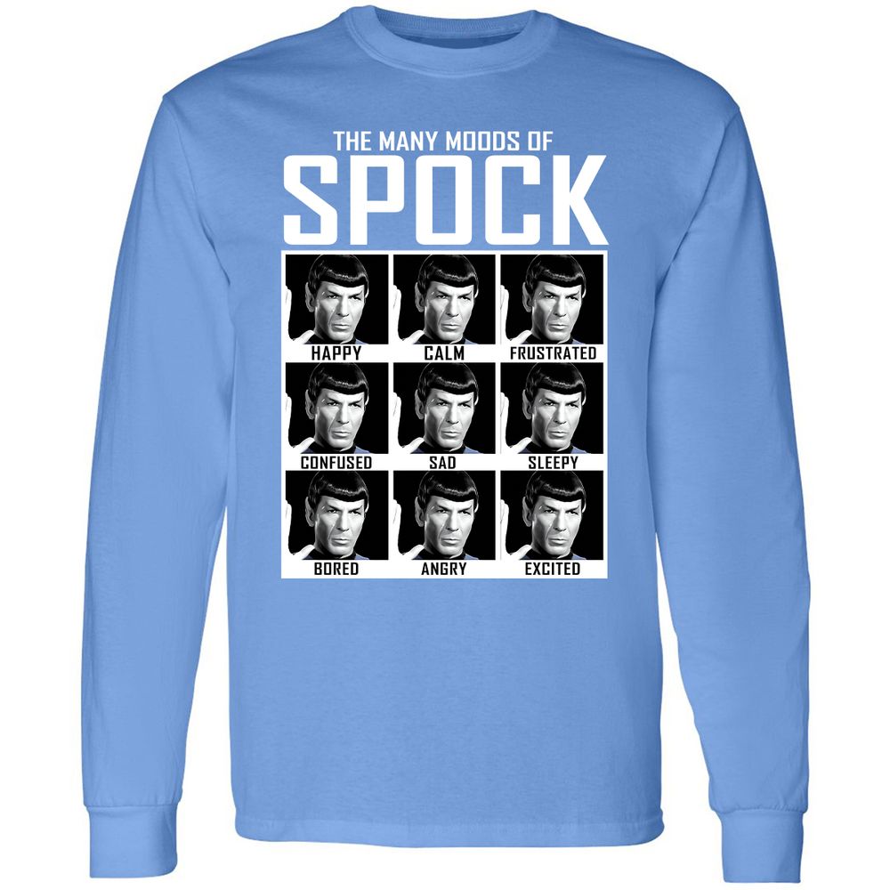 Long Sleeve T-Shirt - XG6ZCTJ2 - Carolina Blue - 12