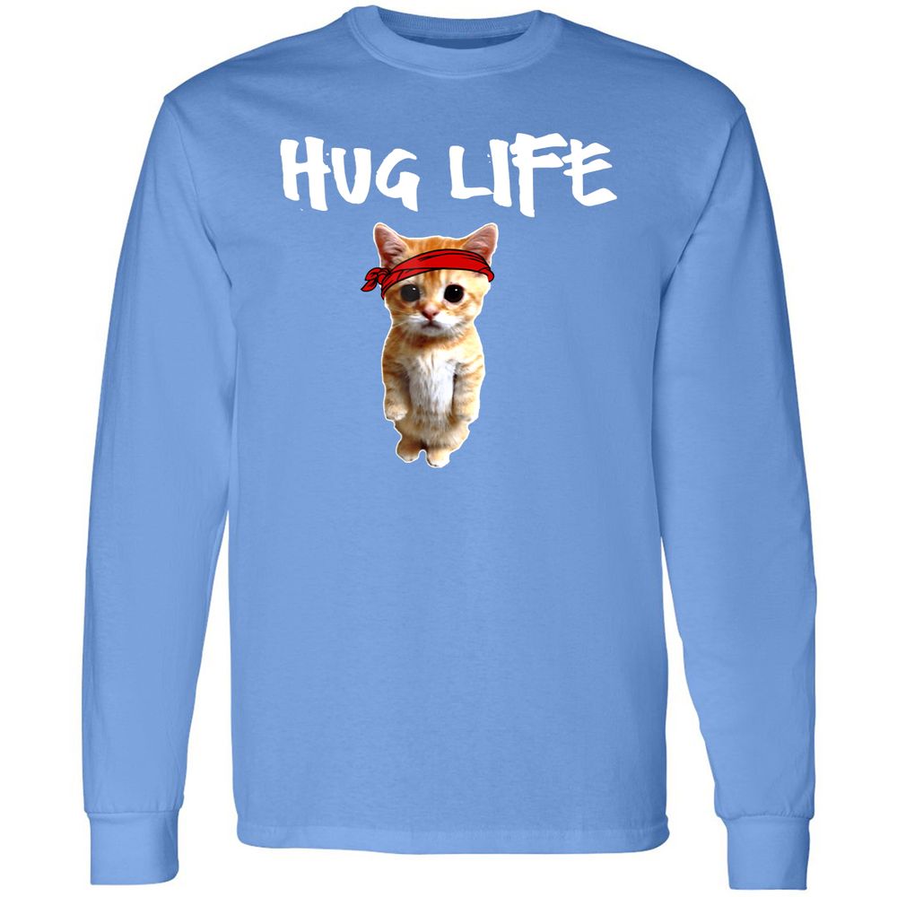 Long Sleeve T-Shirt - Q2UHG16T - Carolina Blue - 12