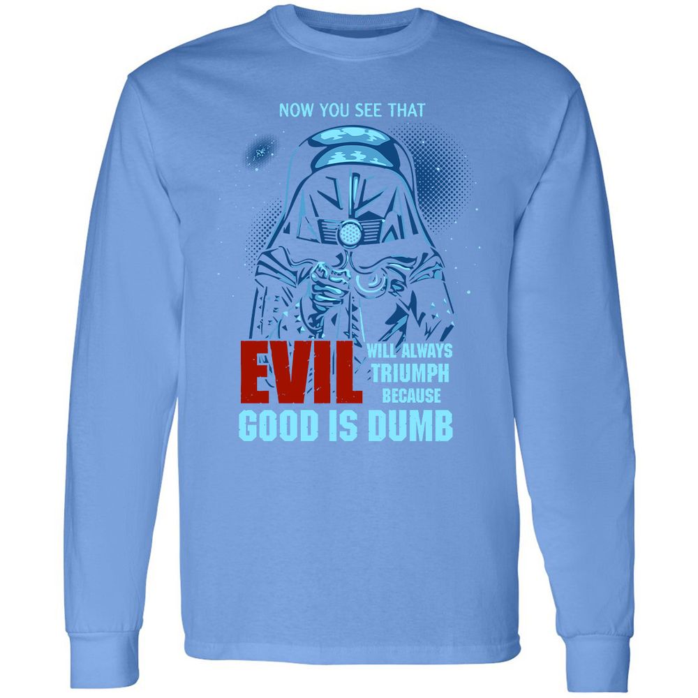 Long Sleeve T-Shirt - J5C112CB - Carolina Blue - 12