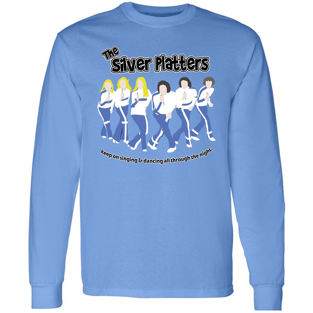 Long Sleeve T-Shirt - T94F465B - Carolina Blue - 12