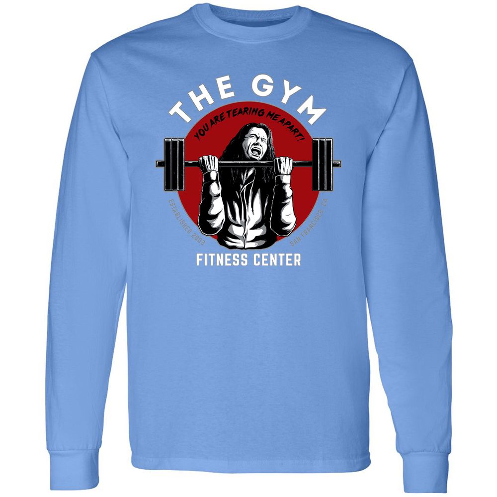 Long Sleeve T-Shirt - YKT4RAA6 - Carolina Blue - 12
